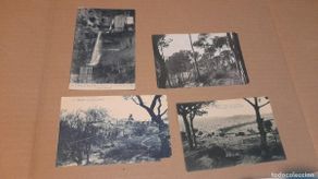 Postales: 4 POSTALES CATALUNYA VINTAGE ( SANT FELIU DE GUIXOLS, GELIDA, SAN MIQUEL DEL FAY, TIBIDABO